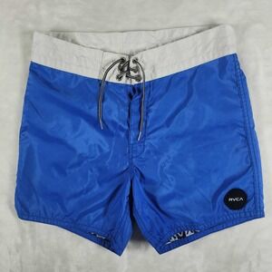 Birdwell‎ Beach Britches x RVCA Board Shorts Men's 30 Blue Swimming Surf Outdoor
